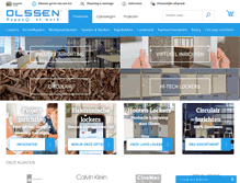 Tablet Screenshot of olssen.nl